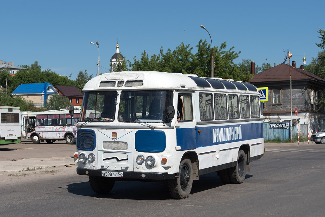 Нижегородская область, ПАЗ-672М № Н 598 ВХ 52