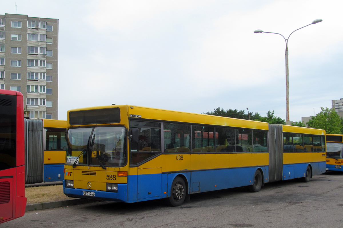 Литва, Mercedes-Benz O405G № 528