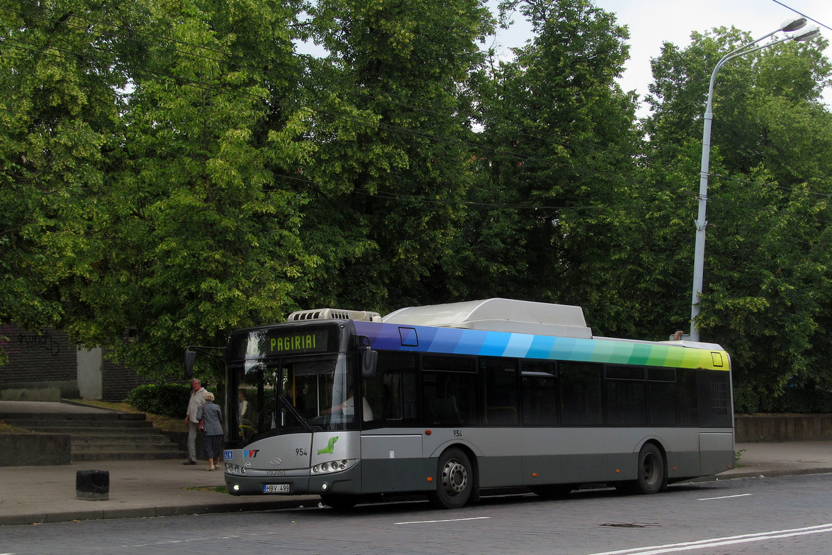 Литва, Solaris Urbino III 12 CNG № 954