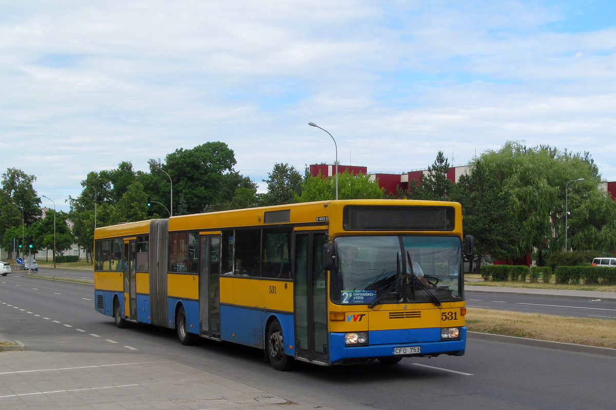 Литва, Mercedes-Benz O405G № 531