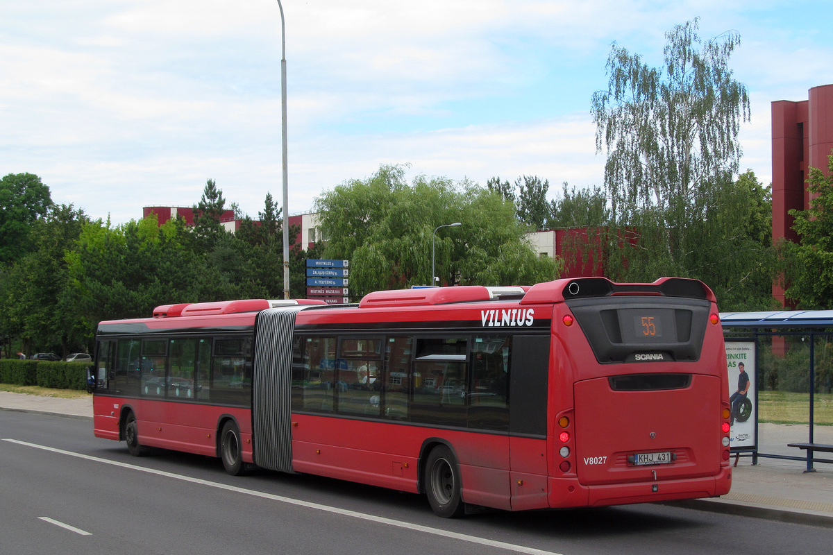 Литва, Scania Citywide LFA № V8027