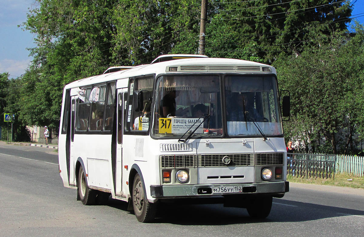 Нижегородская область, ПАЗ-4234 № М 756 УУ 152