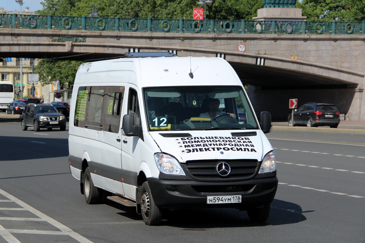 Санкт-Петербург, Луидор-22360C (MB Sprinter) № Н 594 УМ 178