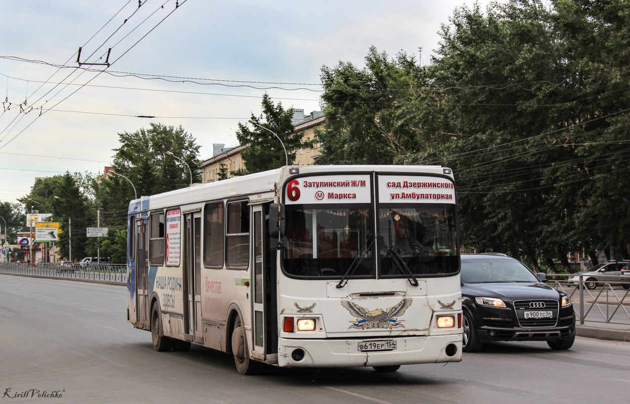 Новосибирская область, ЛиАЗ-5256.45 № В 619 ЕР 154