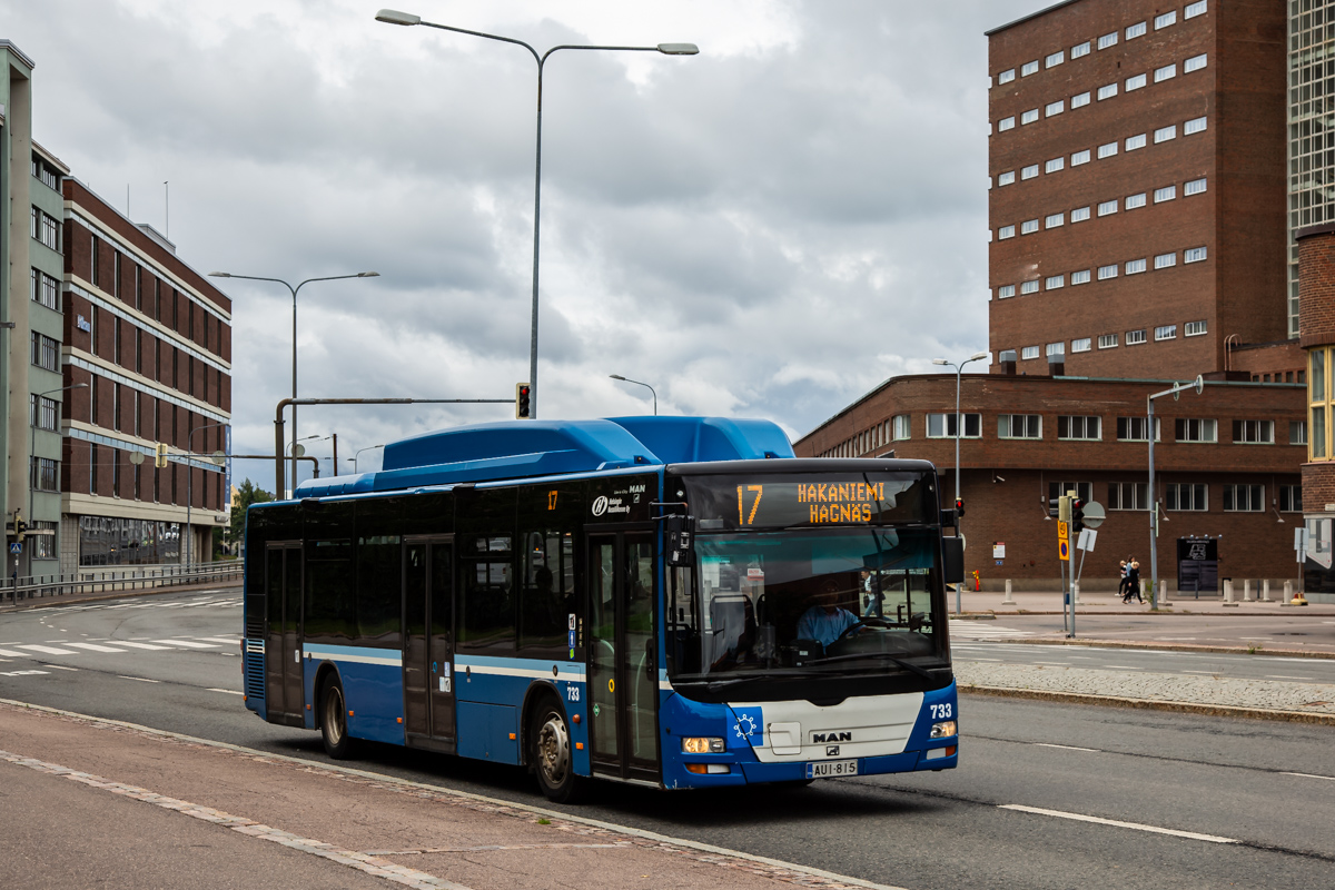 Финляндия, MAN A21 Lion's City NL243 CNG № 733