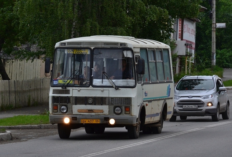 Свердловская область, ПАЗ-32053 № ЕК 437 66