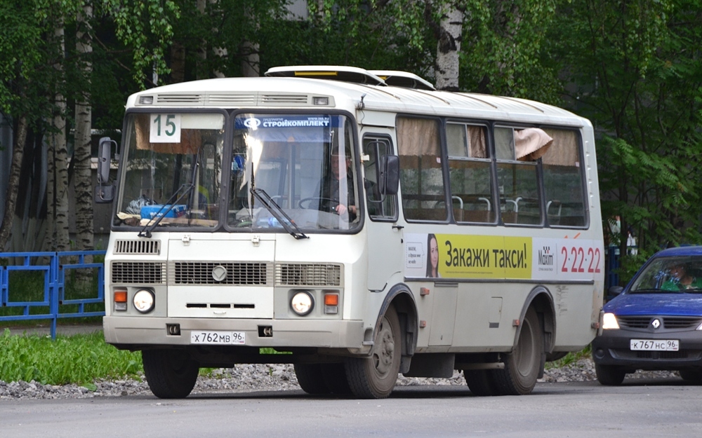 Свердловская область, ПАЗ-32054 № Х 762 МВ 96