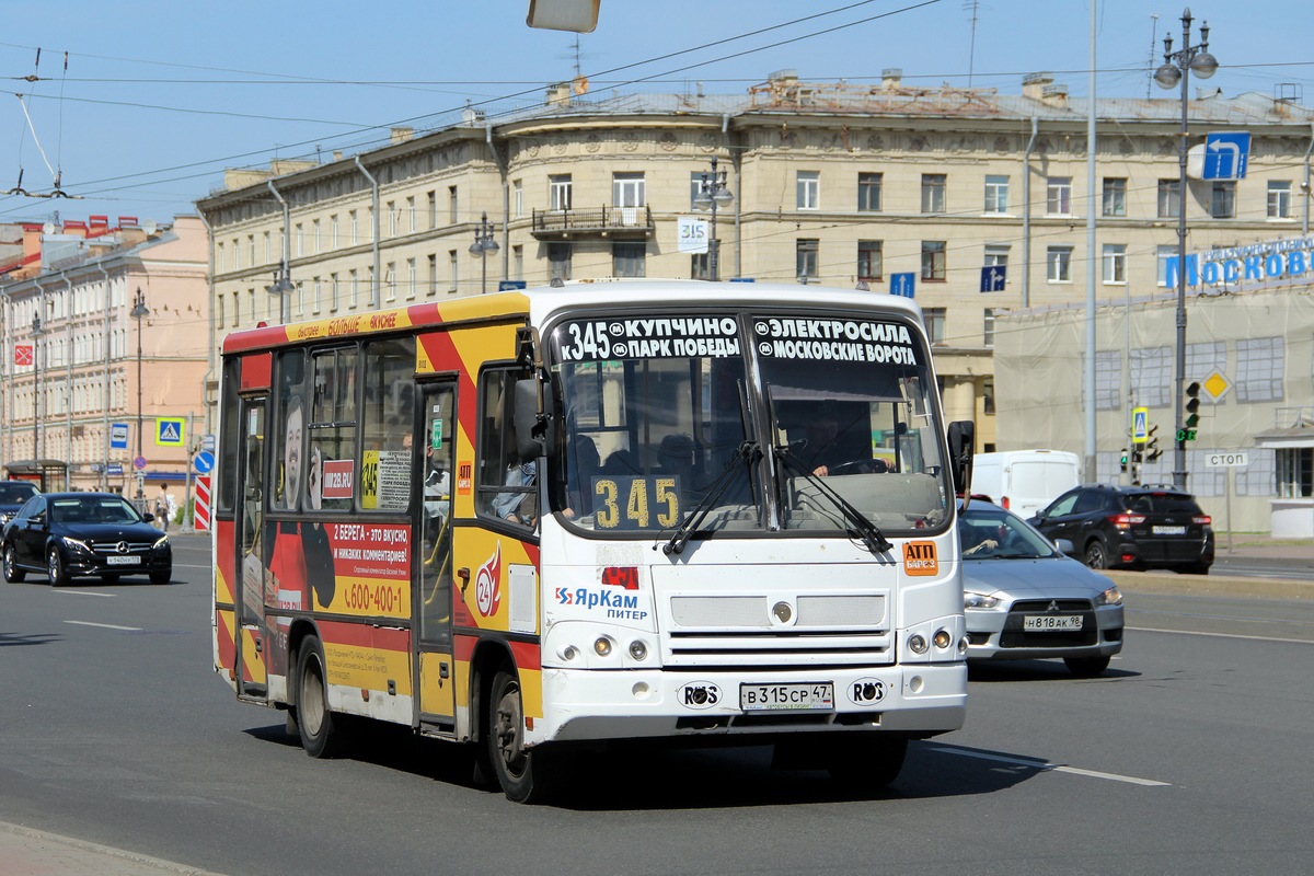 Санкт-Петербург, ПАЗ-320402-03 № 181