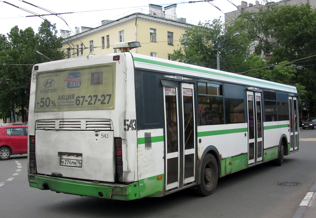 Яраслаўская вобласць, ЛиАЗ-5256.53 № 543