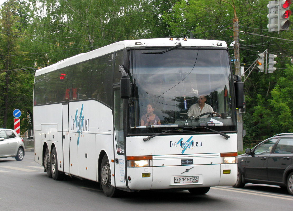 Владимирская область, Van Hool T9 Alizée 361NA № Т 514 МТ 33