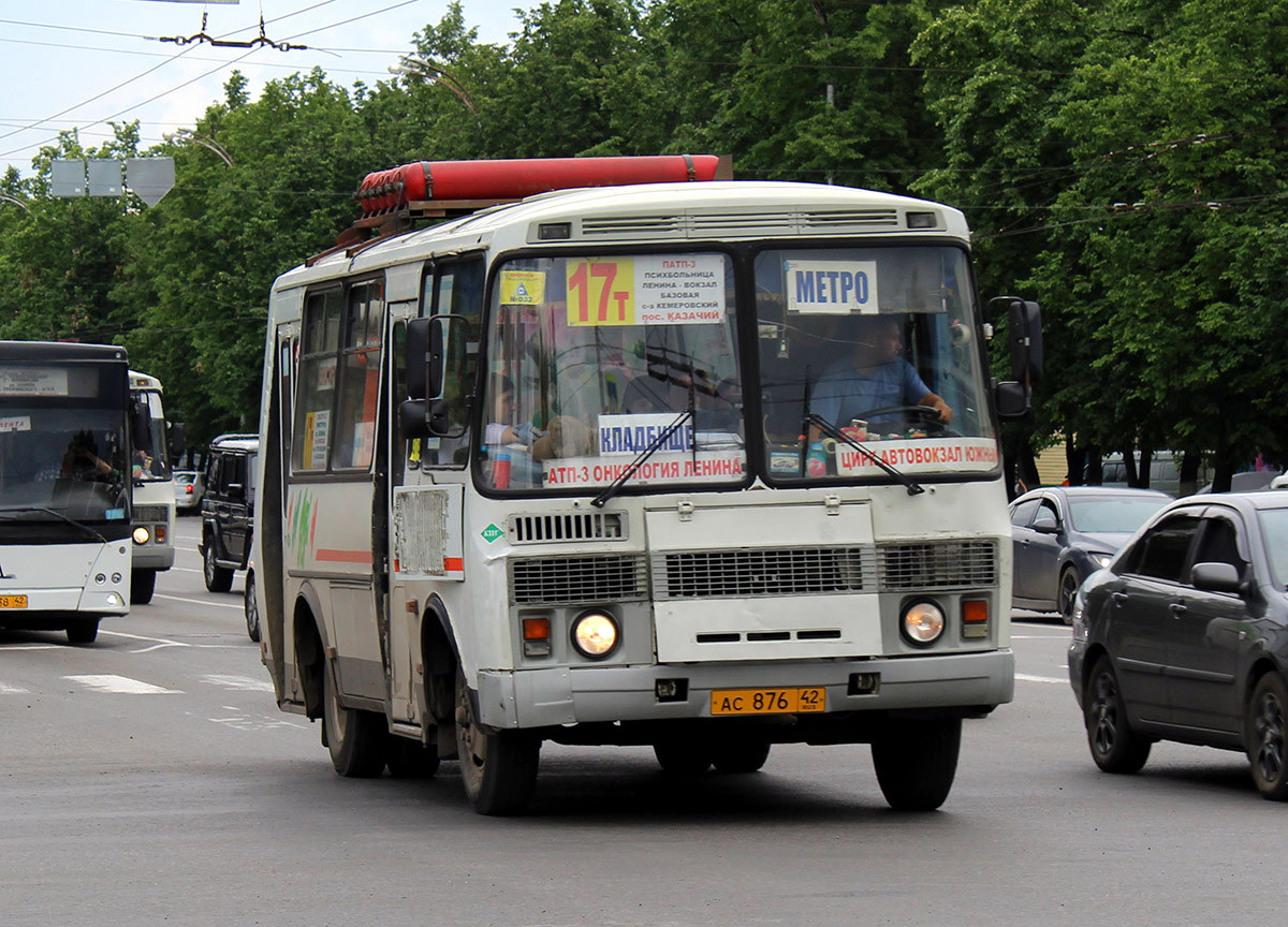 Кемеровская область - Кузбасс, ПАЗ-32054 № 836