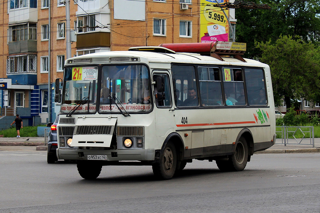 Кемеровская область - Кузбасс, ПАЗ-32054 № 404