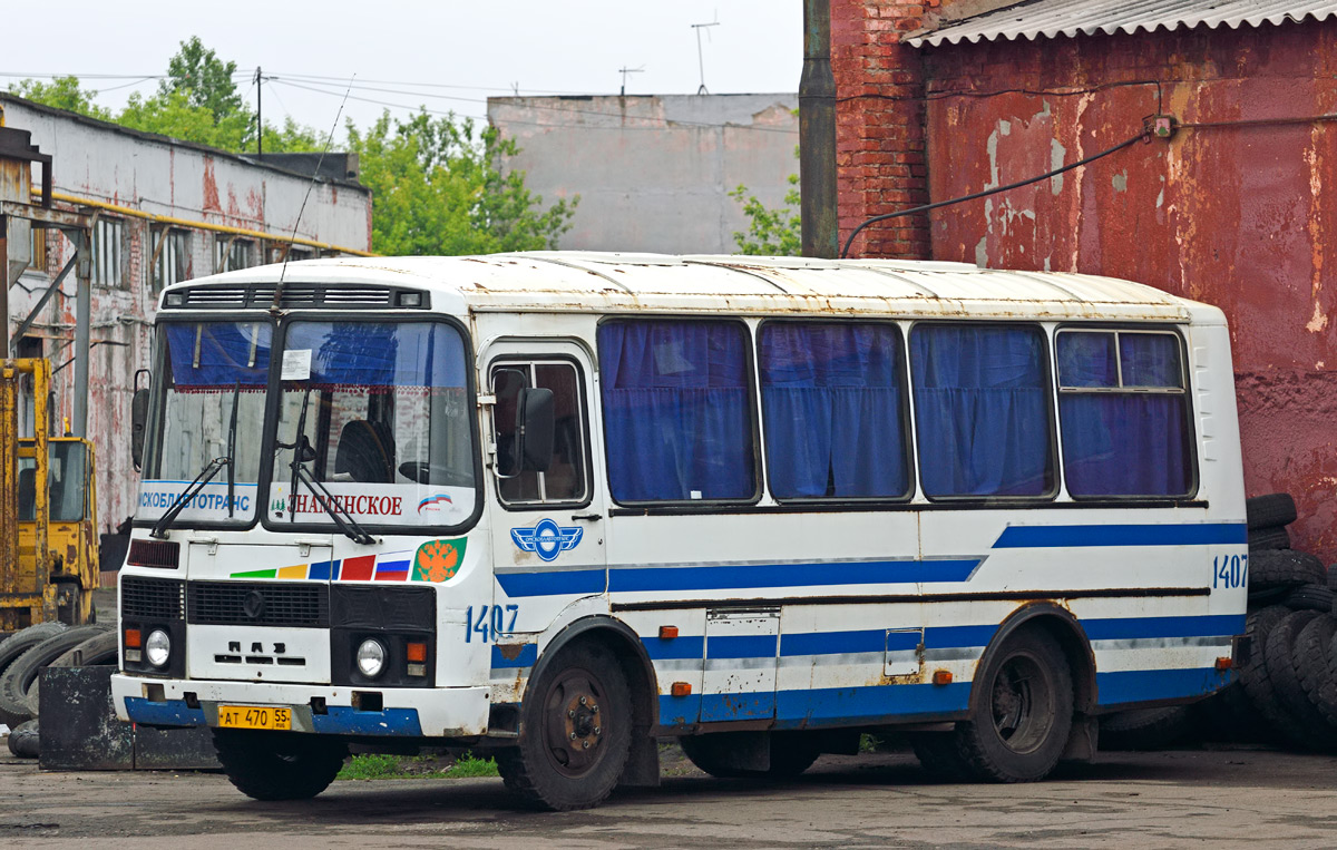 Омская область, ПАЗ-3205-110 № 1407