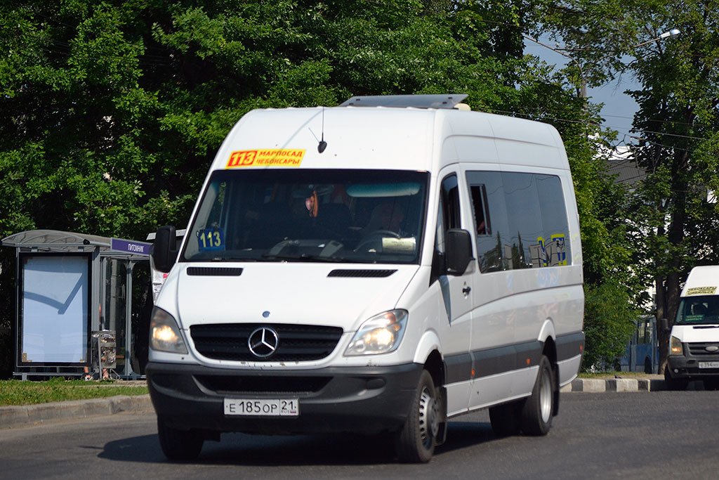 Чувашия, Луидор-22360C (MB Sprinter) № Е 185 ОР 21