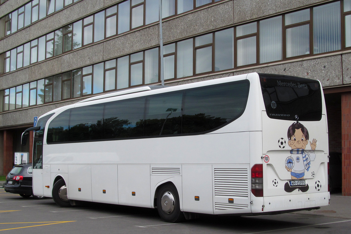 Польша, Mercedes-Benz O580-15RHD Travego № WR 6599V