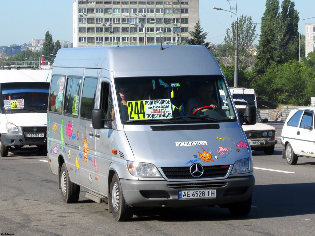 Днепропетровская область, Mercedes-Benz Sprinter W903 313CDI № AE 6528 IH