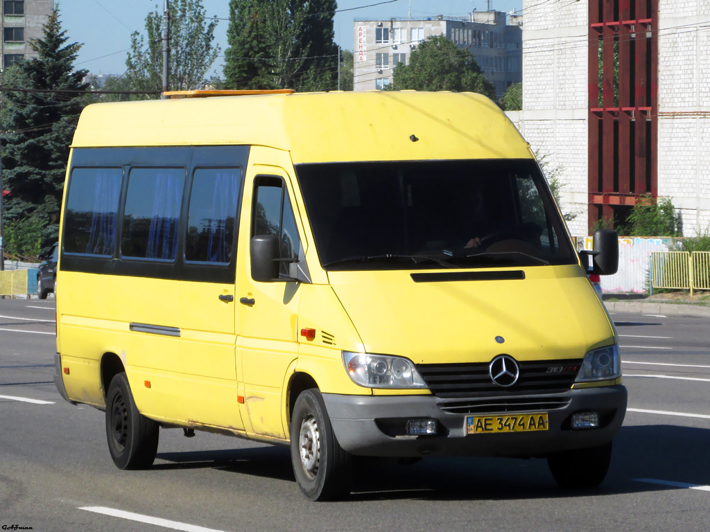 Днепрапятроўская вобласць, Mercedes-Benz Sprinter W903 313CDI № AE 3474 AA