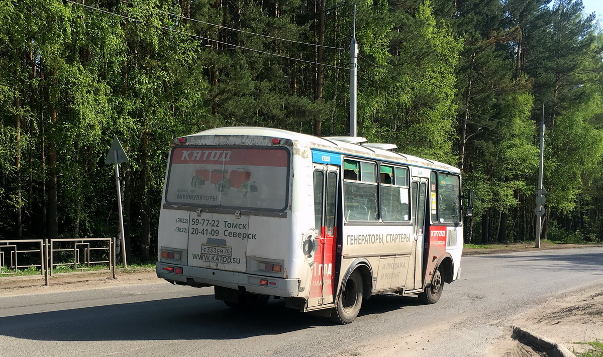 Томская область, ПАЗ-32054 № Е 333 ЕМ 70