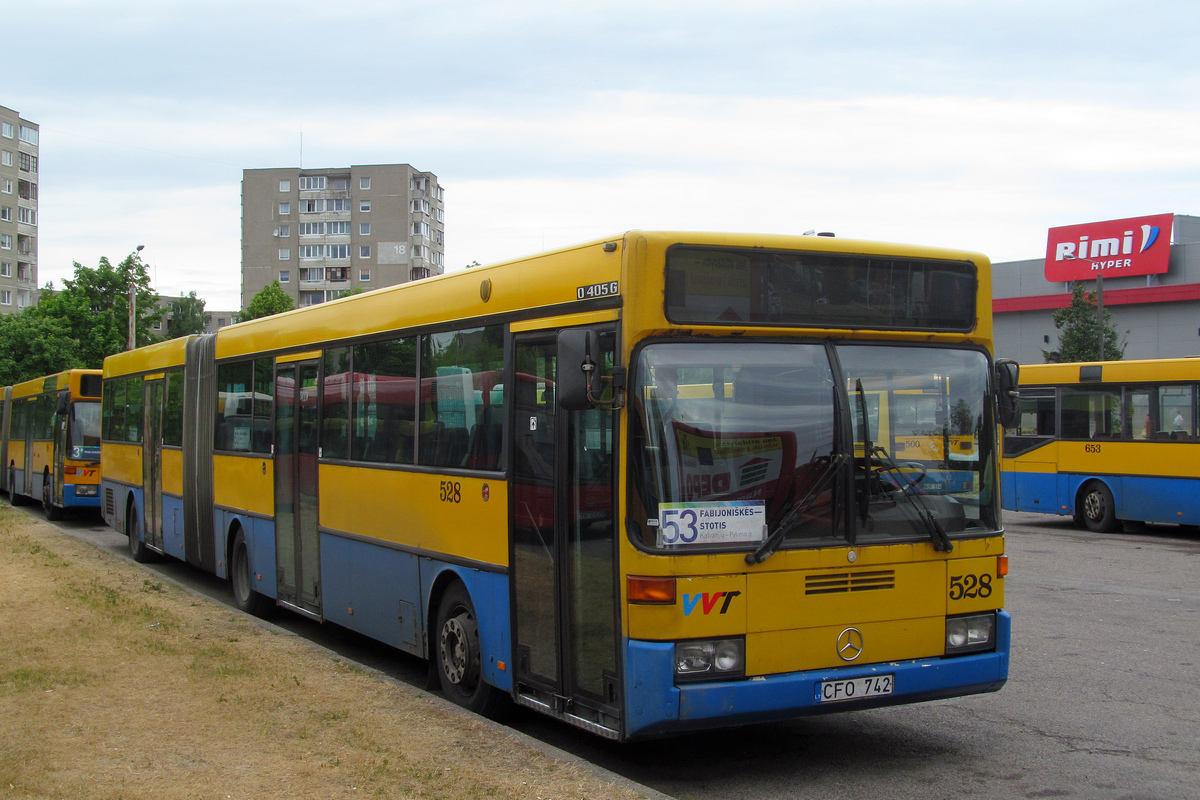 Литва, Mercedes-Benz O405G № 528