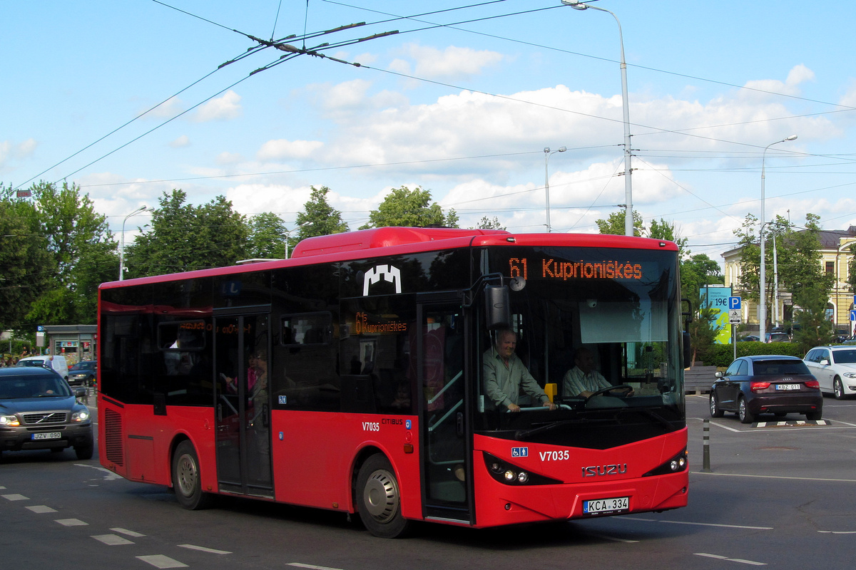 Литва, Anadolu Isuzu Citibus (Yeni) № V7035