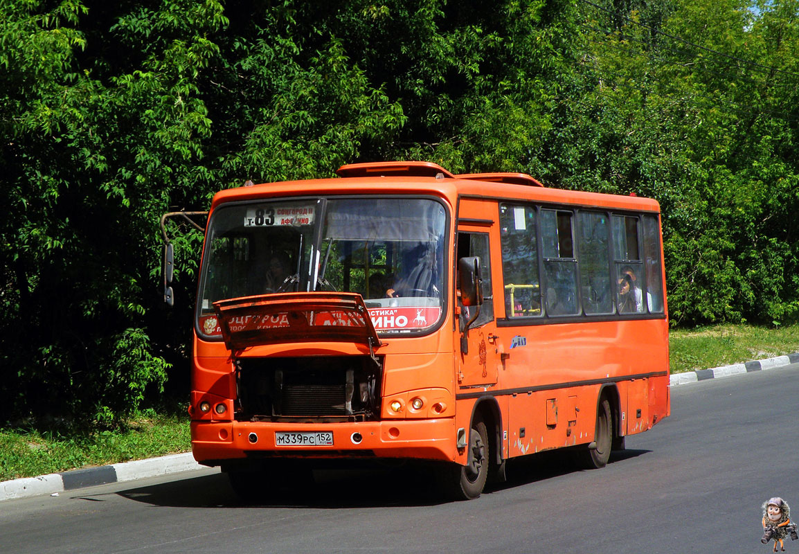 Нижегородская область, ПАЗ-320402-05 № М 339 РС 152