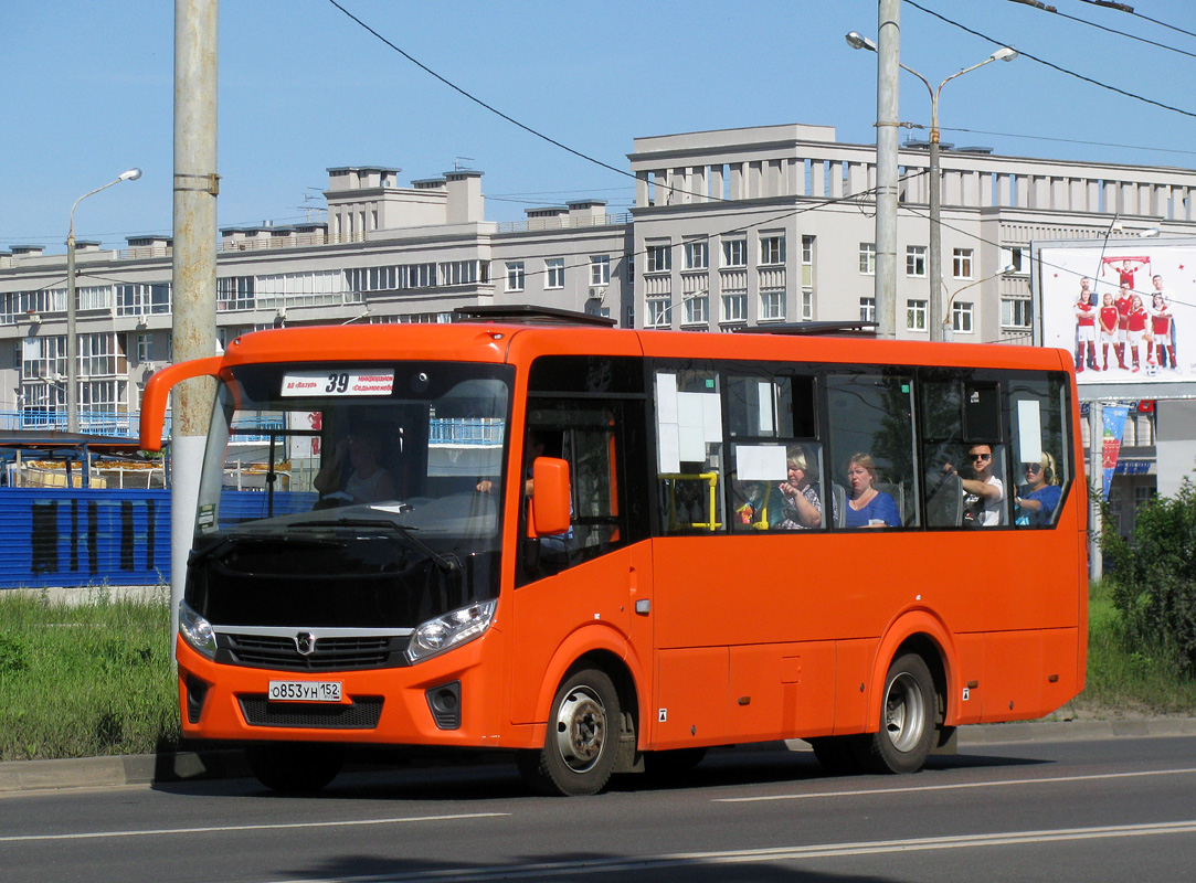 Nizhegorodskaya region, PAZ-320405-04 "Vector Next" № О 853 УН 152