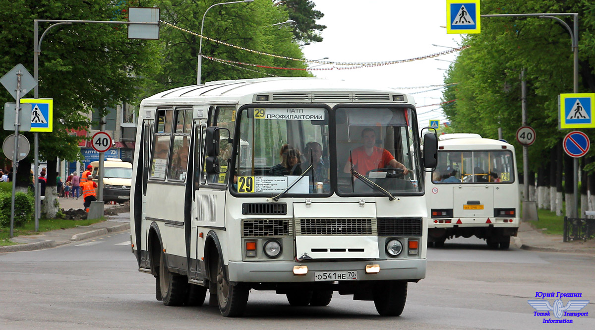 Томская область, ПАЗ-32054 № О 541 НЕ 70