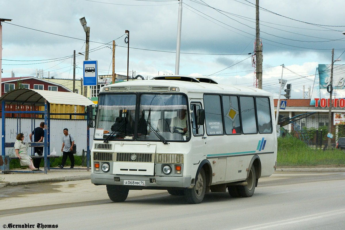 Саха (Якутия), ПАЗ-32053 № А 068 ММ 14