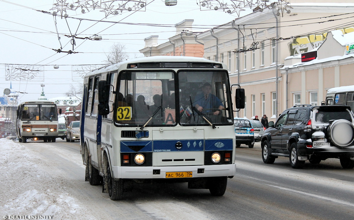 Томская область, ПАЗ-32054 № АС 966 70