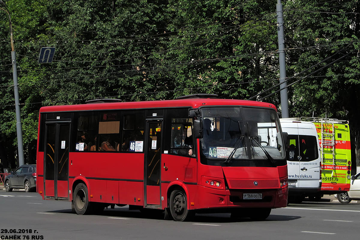 Ярославская область, ПАЗ-320414-04 "Вектор" (1-2) № Р 166 ОО 76