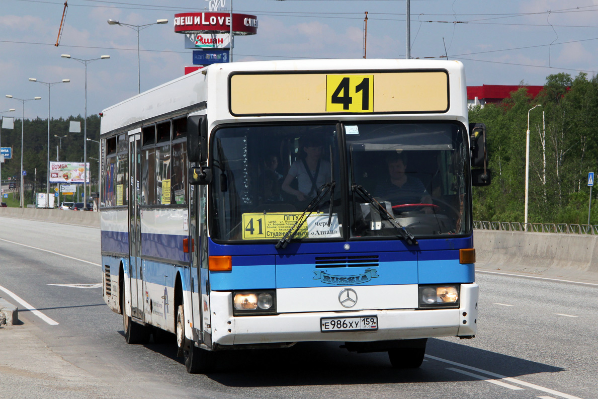 Пермский край, Mercedes-Benz O405 № Е 986 ХУ 159