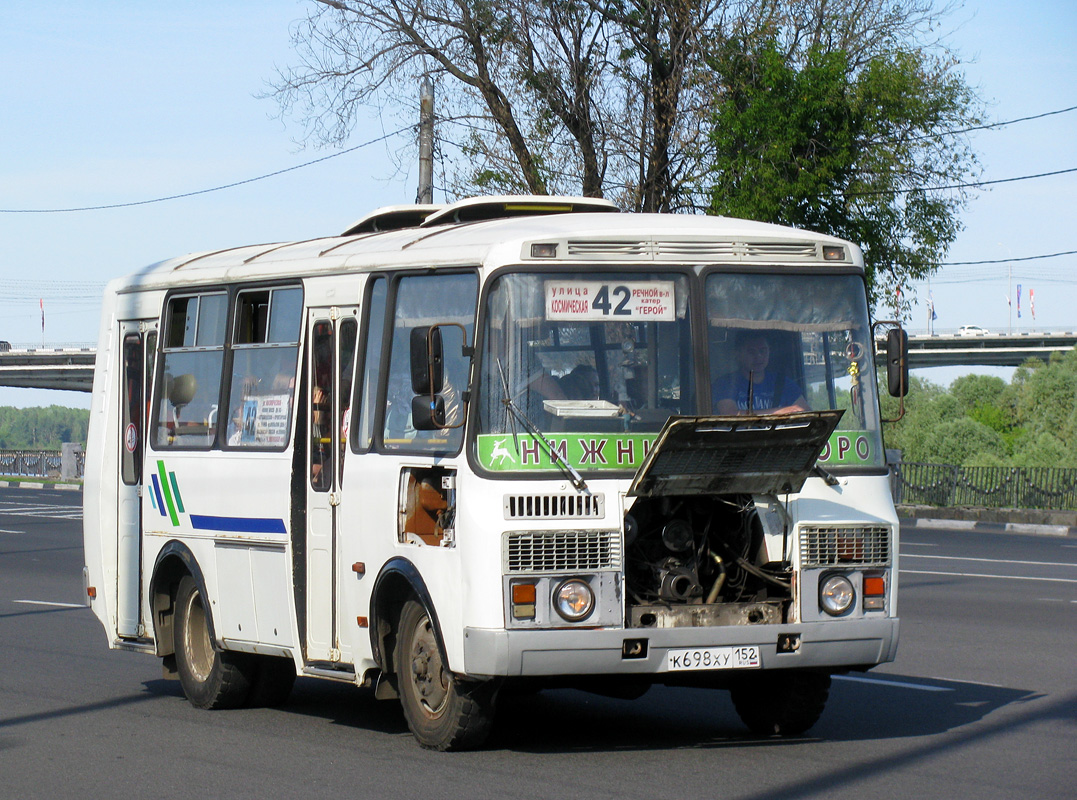 Нижегородская область, ПАЗ-32054 № К 698 ХУ 152