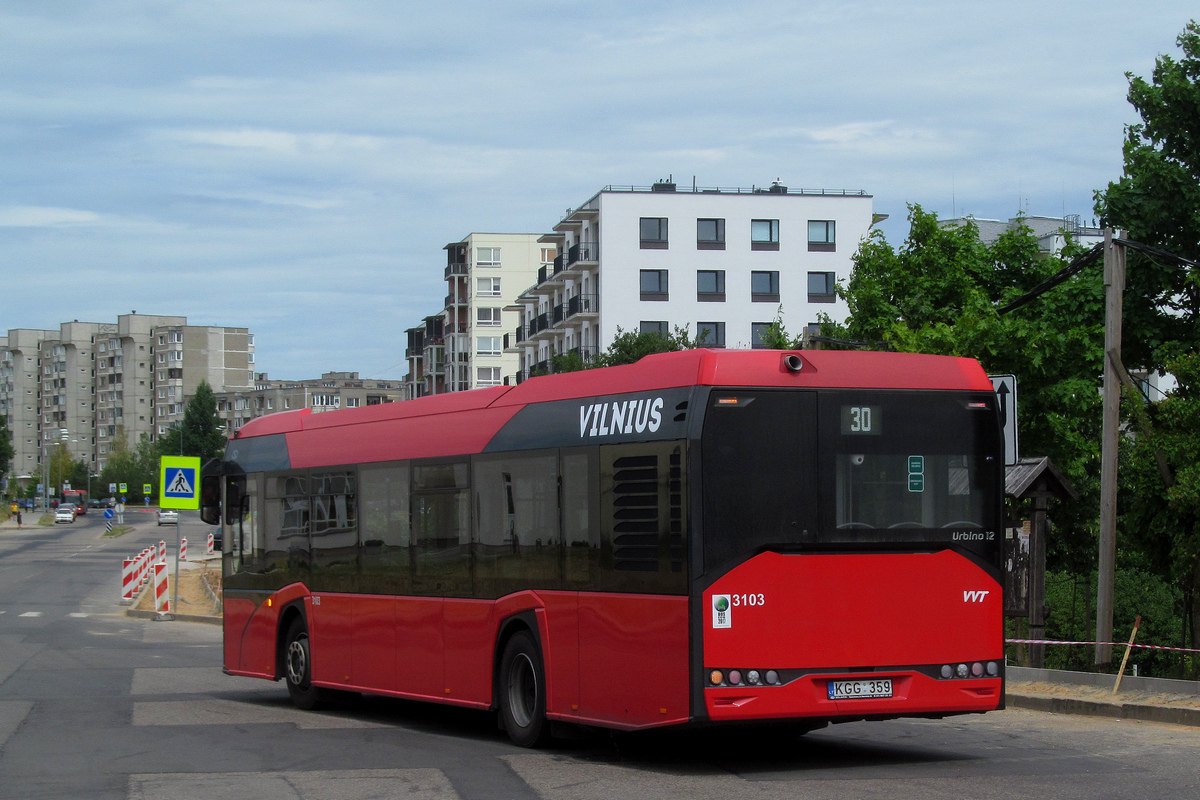 Литва, Solaris Urbino IV 12 № 3103