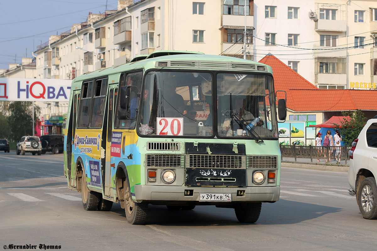 Саха (Якутия), ПАЗ-32054 № У 391 КВ 14