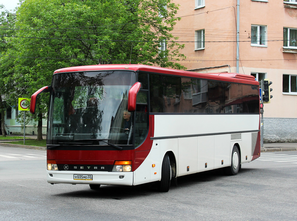 Владимирская область, Setra S315GT-HD № Х 035 МО 33