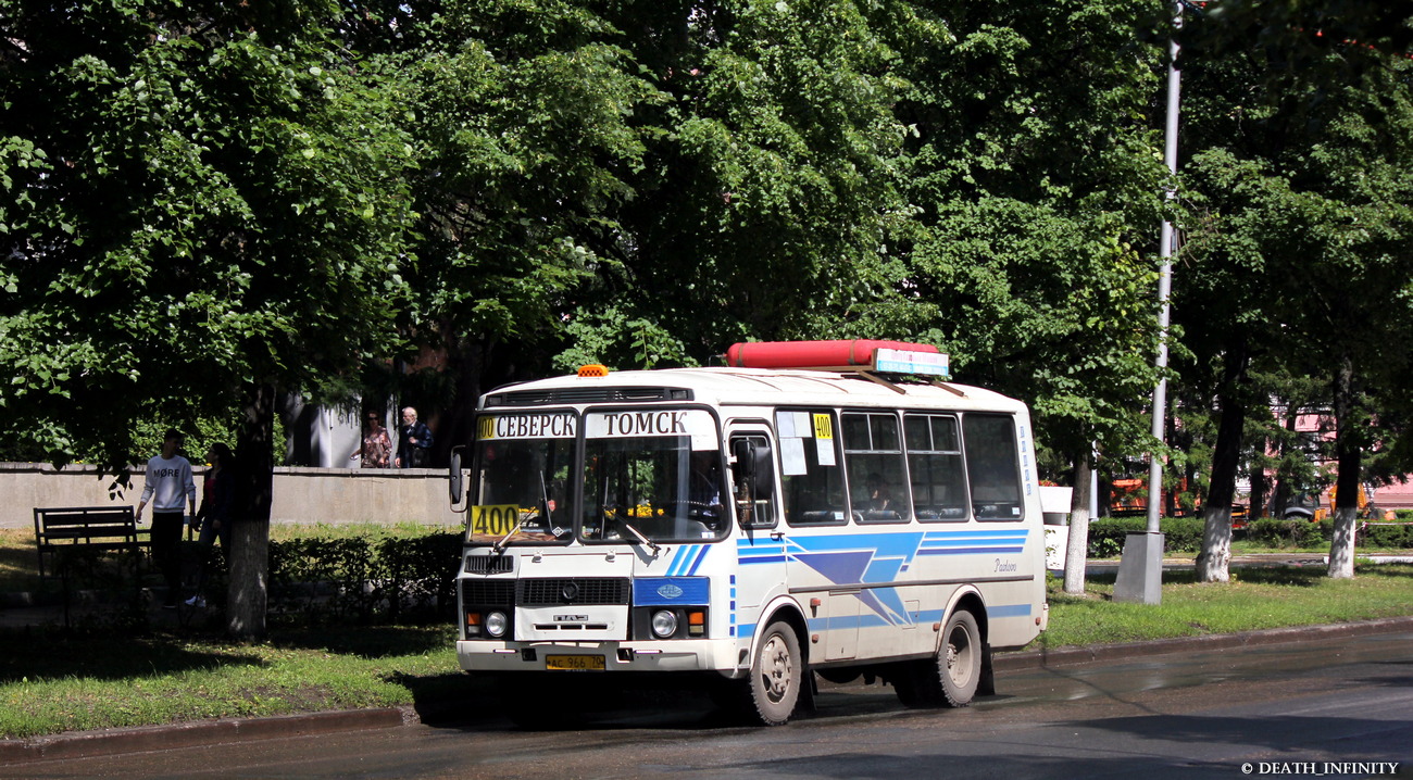 Томская область, ПАЗ-32054 № АС 966 70