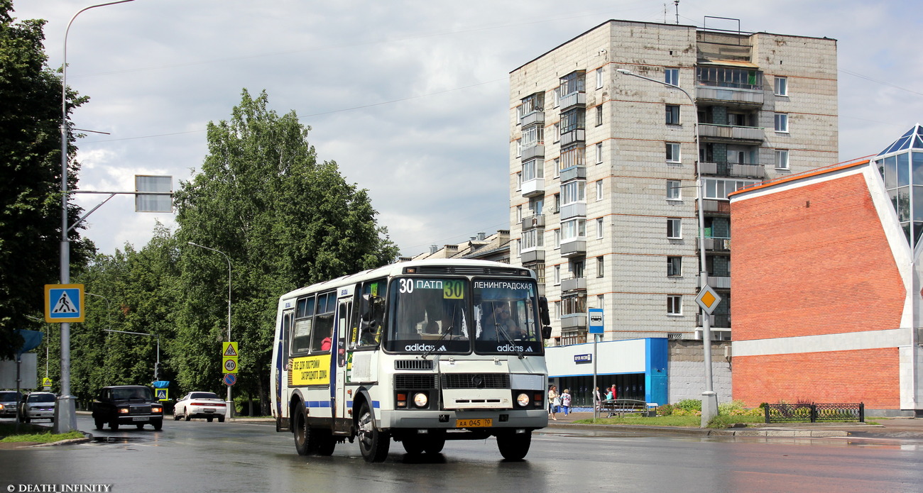 Томская область, ПАЗ-32054 № АА 045 70