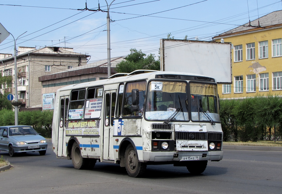 Хакасия, ПАЗ-32054 № А 415 КЕ 19