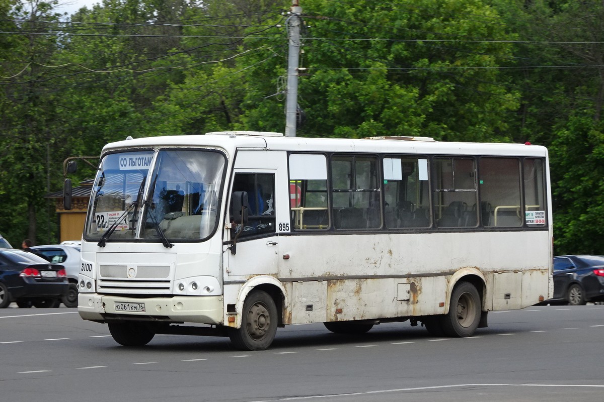 Ярославская область, ПАЗ-320412-03 № 895