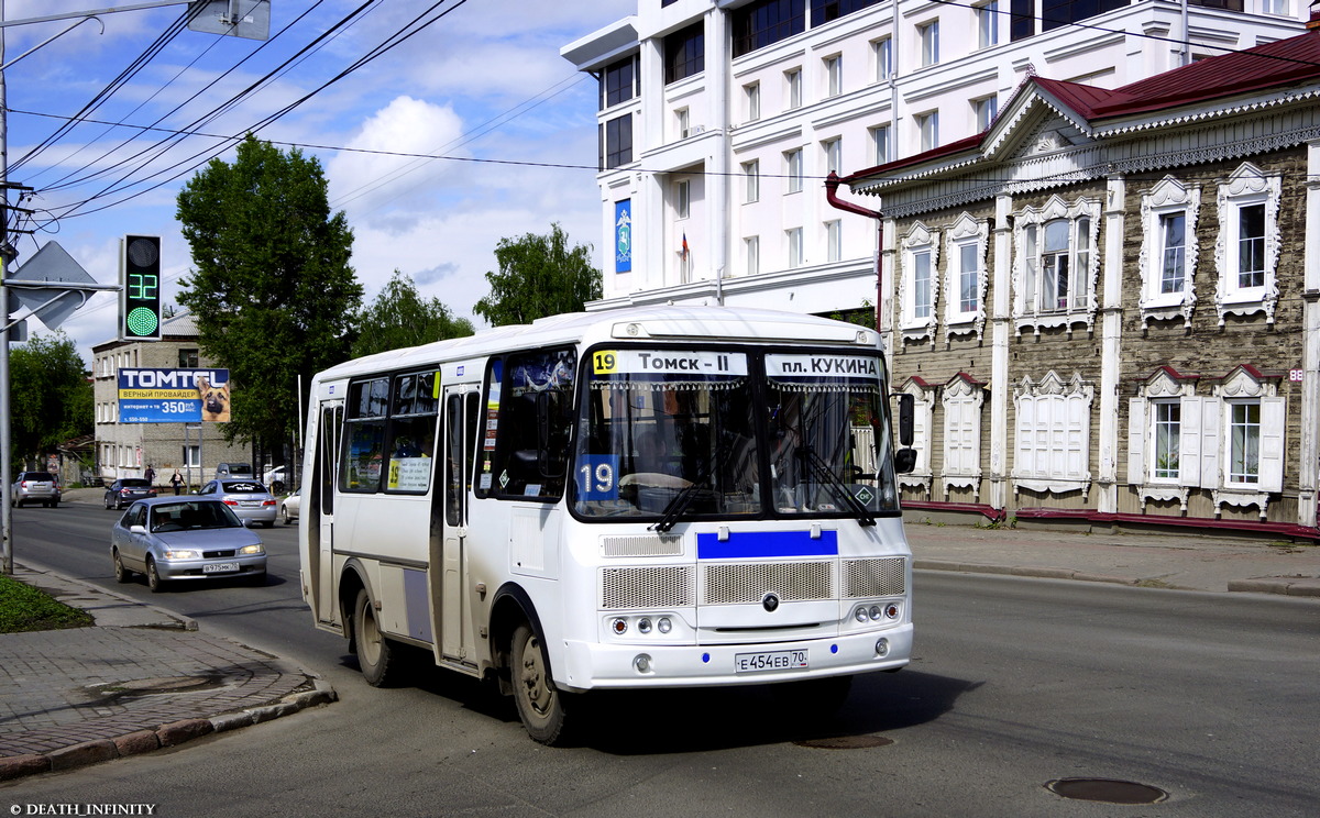 Томская область, ПАЗ-32054 № Е 454 ЕВ 70