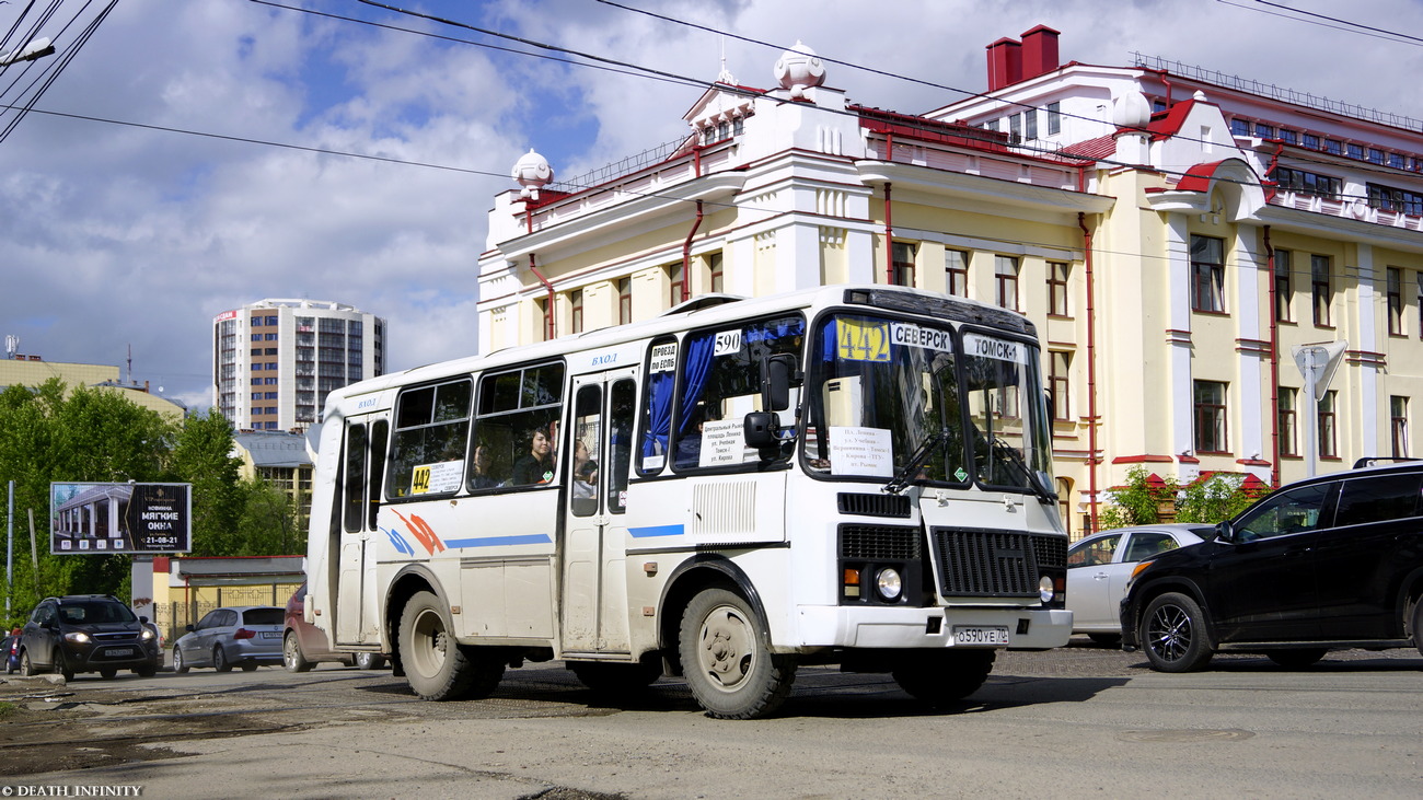 Томская область, ПАЗ-32054 № О 590 УЕ 70