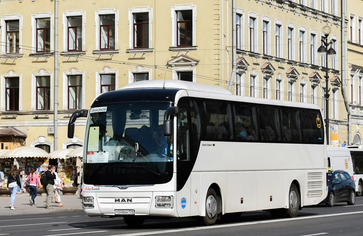 Sankt Petersburg, MAN R07 Lion's Coach RHC444 Nr Т 048 ВК 178