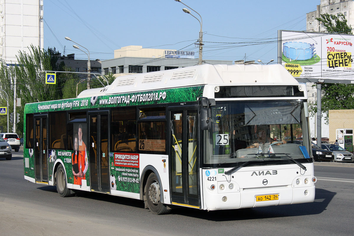 Volgográdi terület, LiAZ-5292.67 (CNG) sz.: 4221