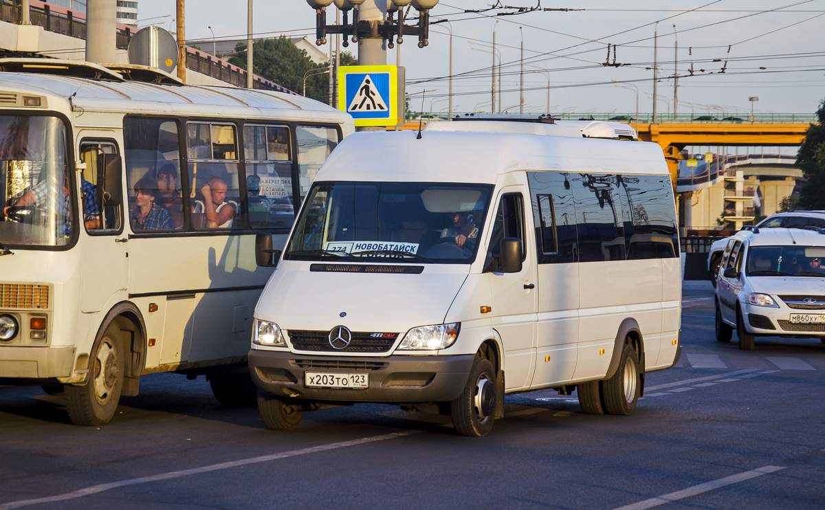 Ростовская область, Луидор-223237 (MB Sprinter Classic) № Х 203 ТО 123