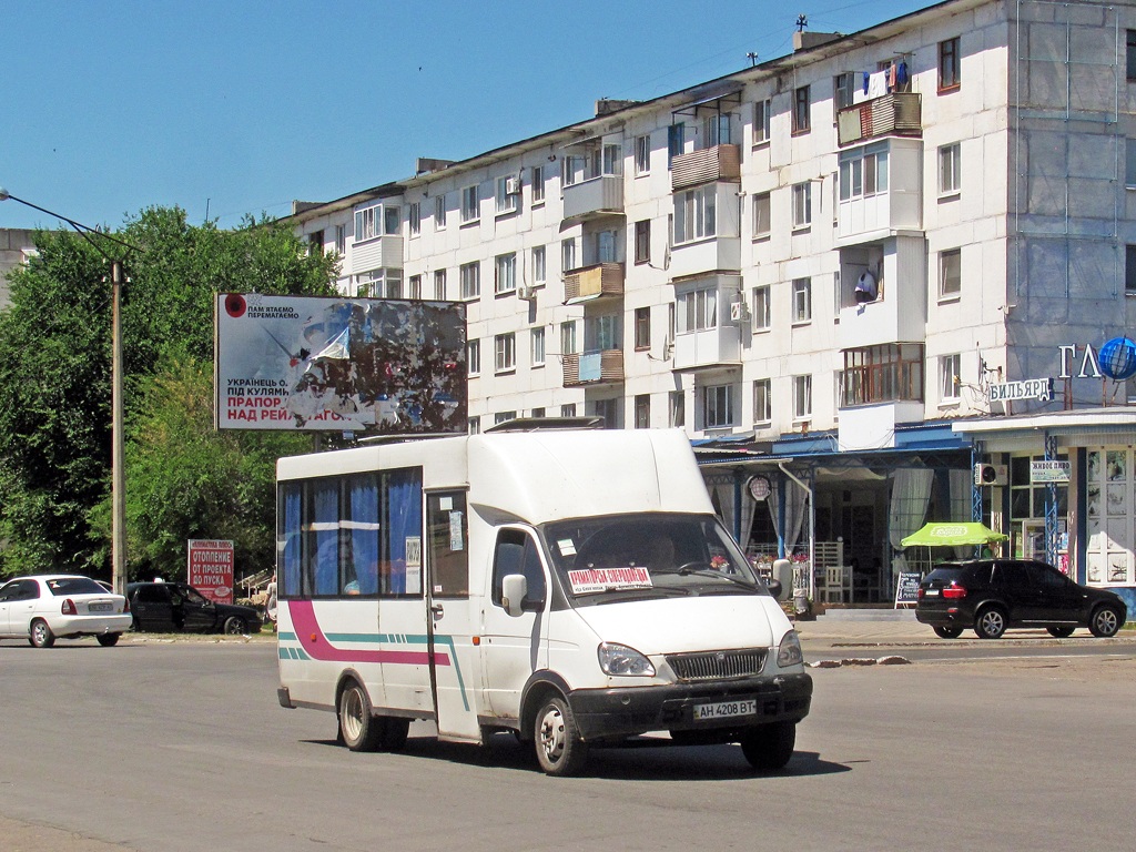 Donetsk region, Ruta SPV A048.3 # AH 4208 BT — Photo — Bus Transport