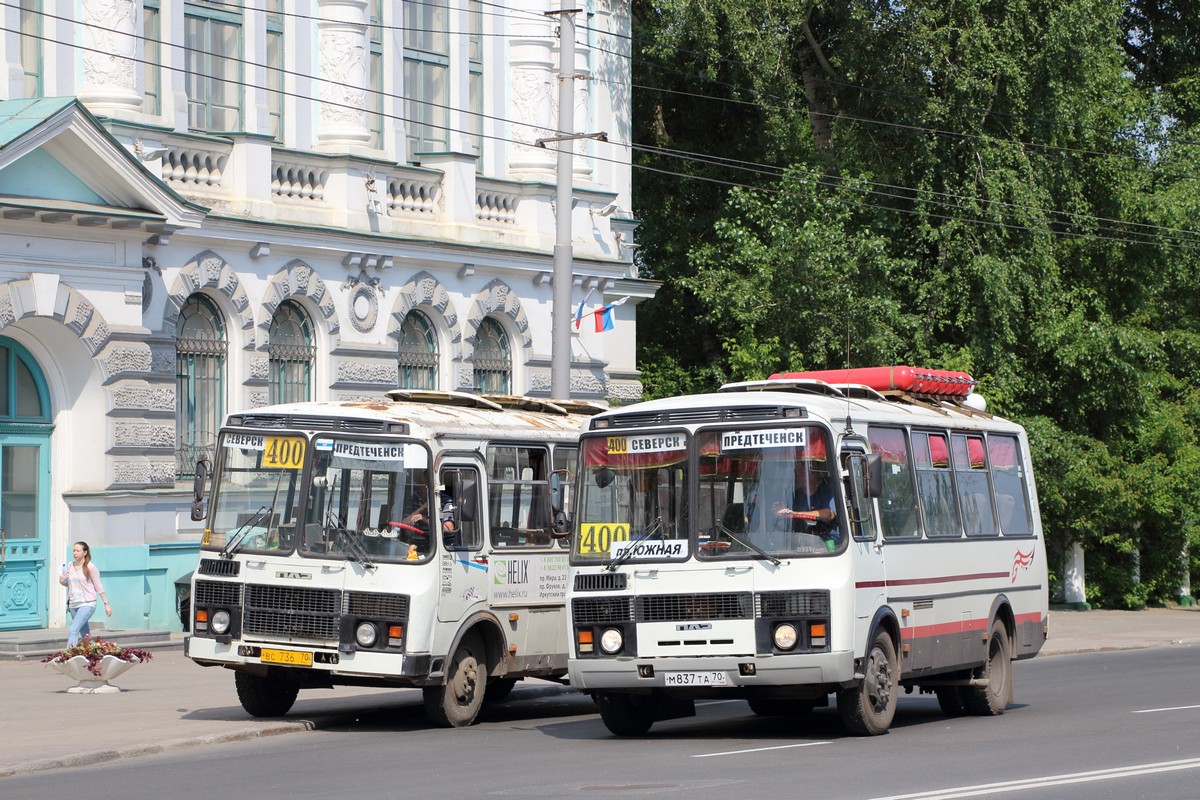 Томская область, ПАЗ-32054 № М 837 ТА 70