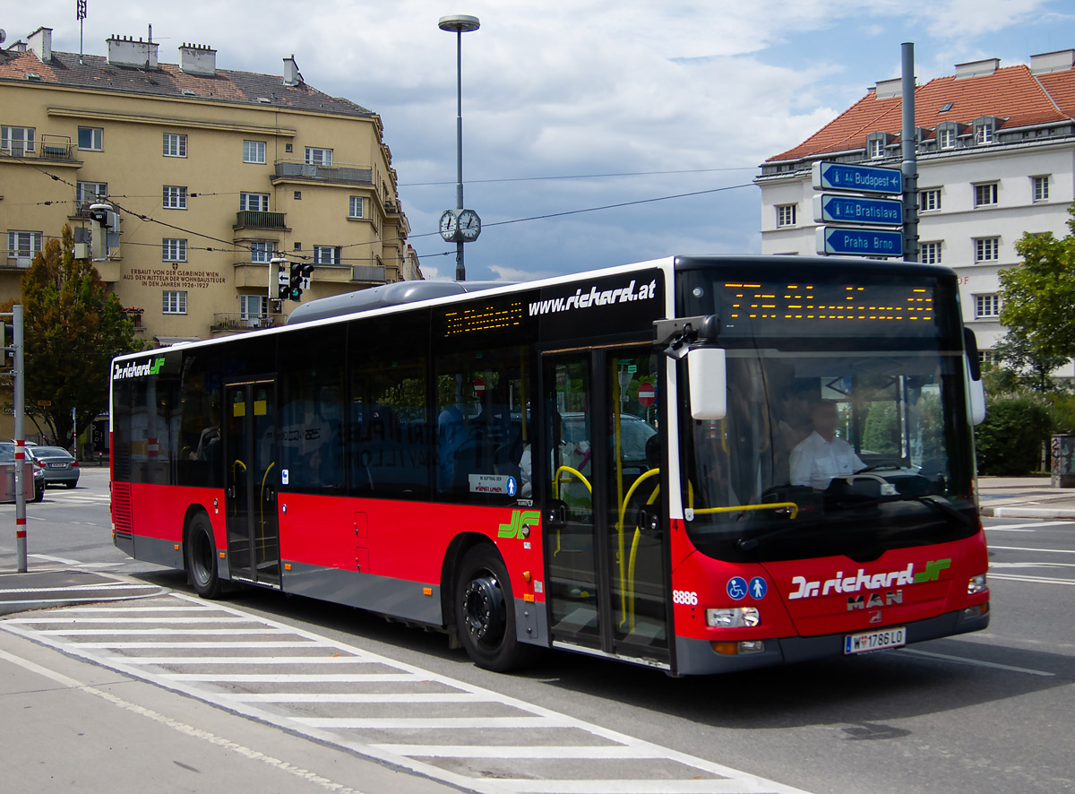 Австрия, MAN A21 Lion's City NL323 № 8886