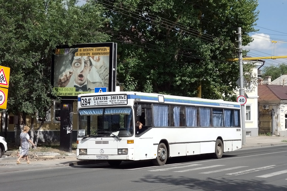 Саратовская область, Mercedes-Benz O405N № Т 224 НВ 64