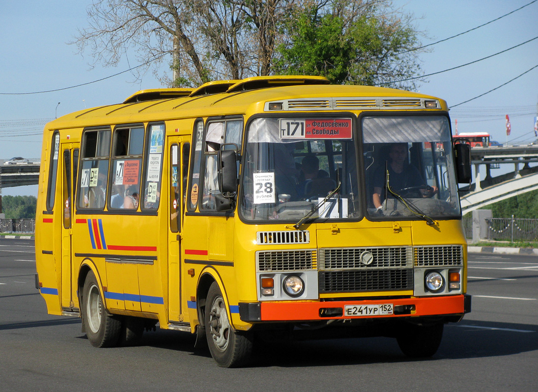 Нижегородская область, ПАЗ-4234-05 № Е 241 УР 152