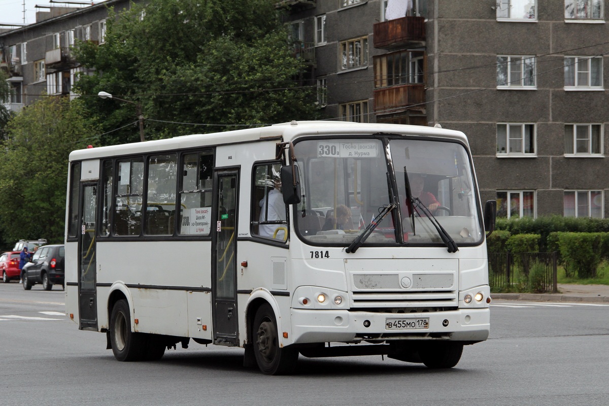 Ленинградская область, ПАЗ-320412-05 № 7814